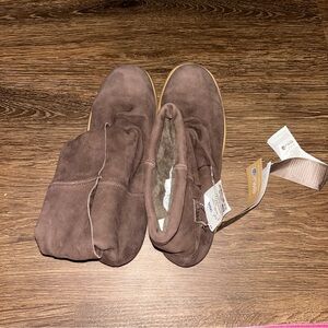 Emu Brown Sheepskin Ankle Boots